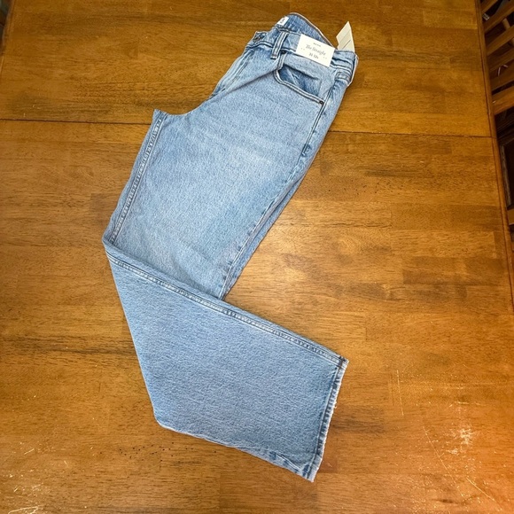 Abercrombie & Fitch Mid Rise Straight Jeans 12 32 - Picture 3 of 8